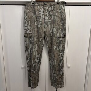 VTG Gung Ho Trebark Camo/Military Cargo Pants, MADE IN USA, Men's Sz 38x32